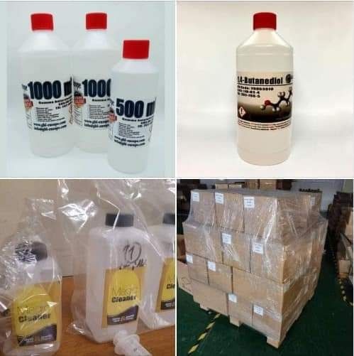 Buy Tetramethylene glycol 1000ml BDO you can order 1,4-Butanediol gamma-Butyrolactone (GBL) online at good rates